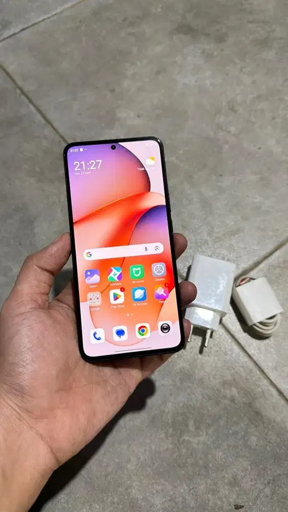 Xiaomi 13T Black 5G 12/256GB Resmi Hp charger