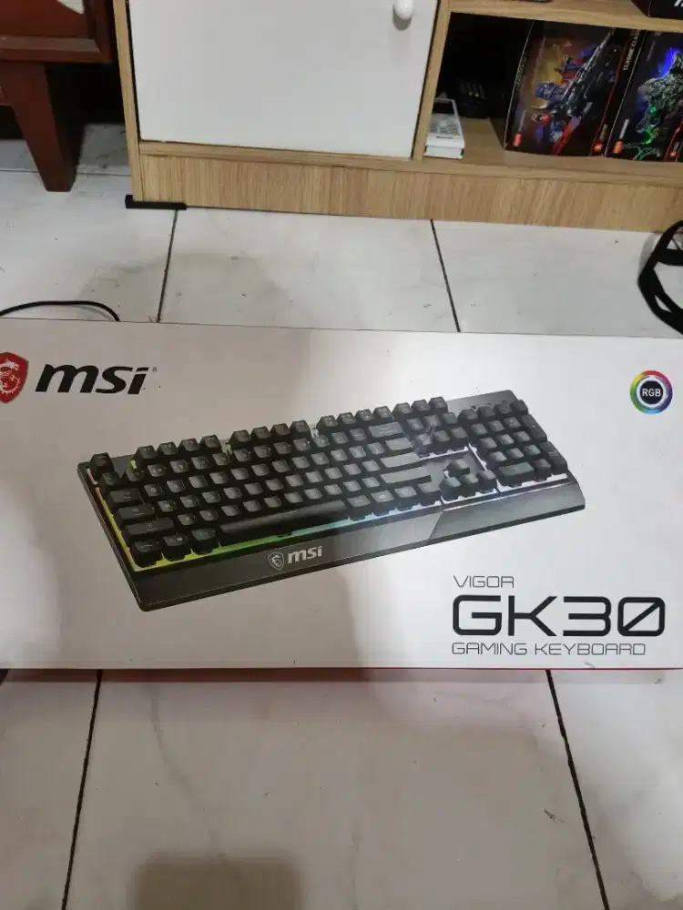 KEYBOARD MSI VIGOR GK30