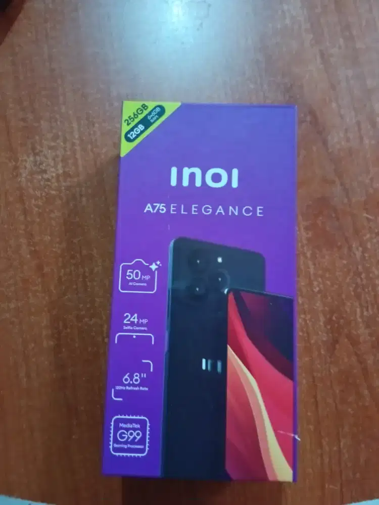 Inoi A75 6/256mb pemakaian 1 minggu