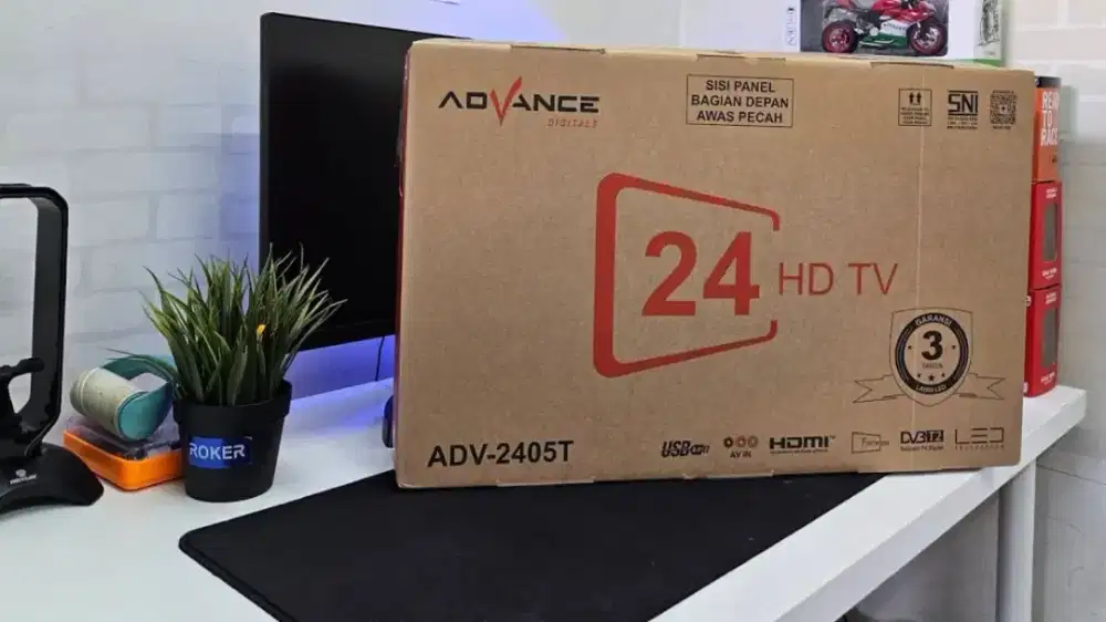 SMART TV ADVANCE 2405T UKURAN 24 INCH