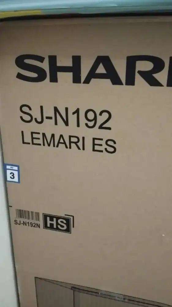 Kulkas sharp SJ N 192 new