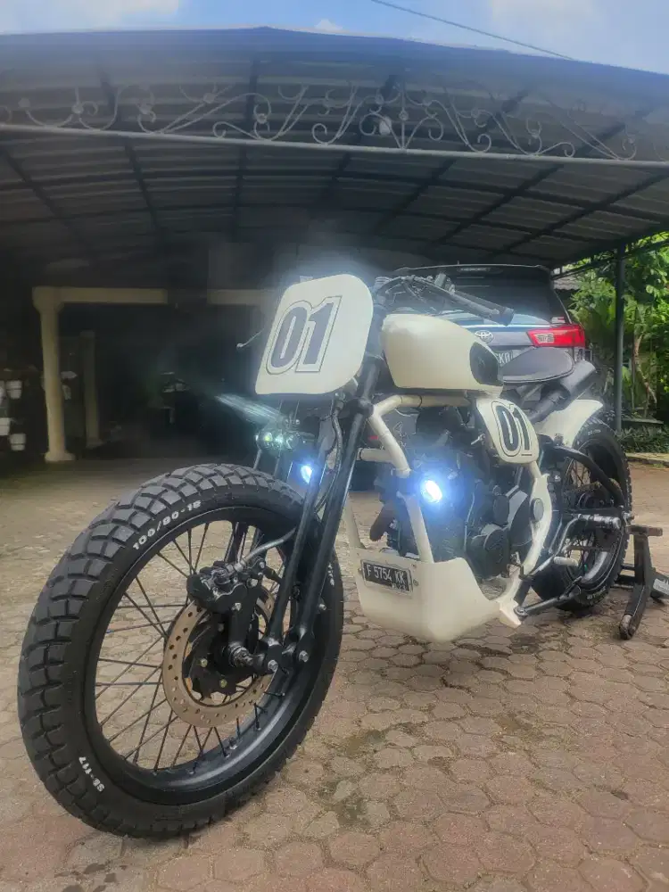 Honda Tiger Revo 2008 Custom Bratstyle Tracker Surat Lengkap