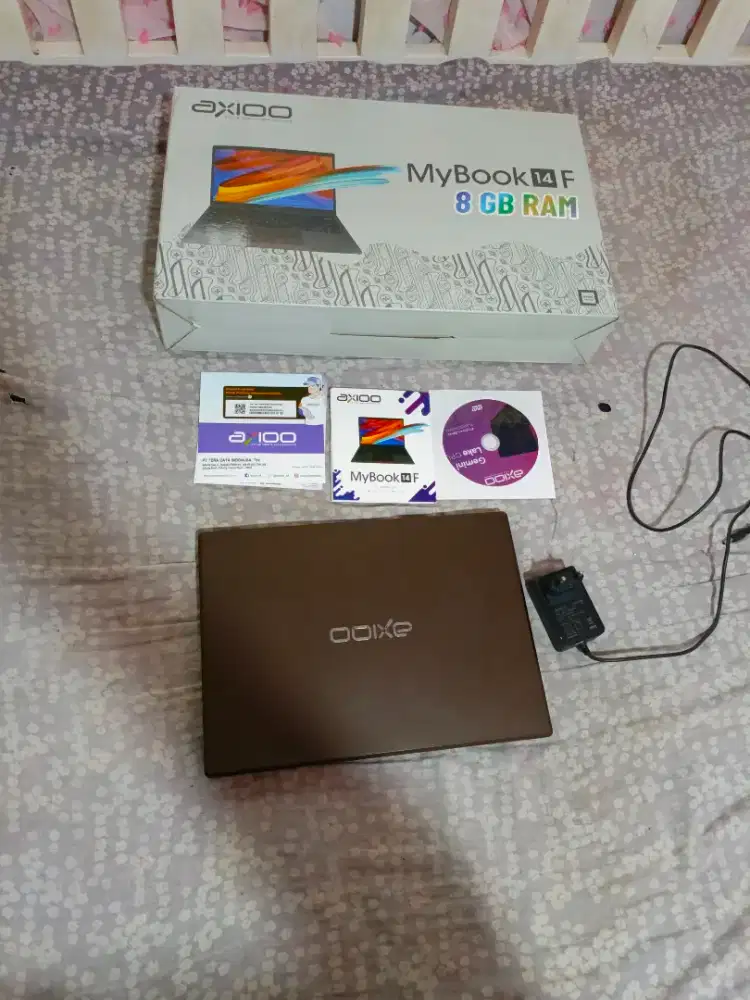 Axioo Mybook 14F ram 8GB SSD 256GB ada minus