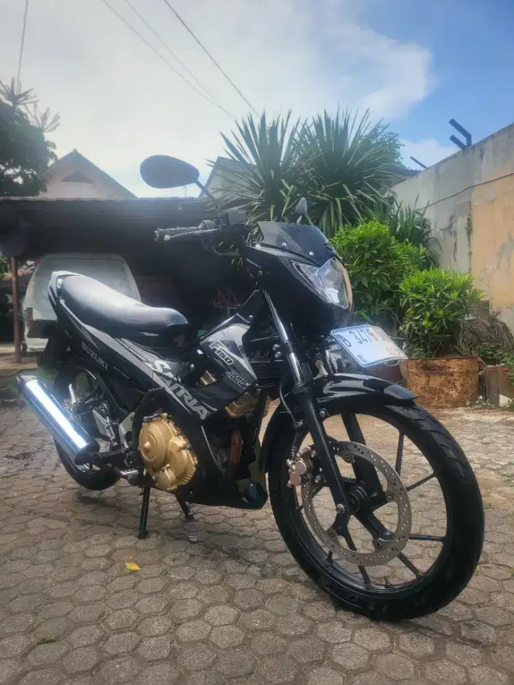 Suzuki Satria Fu 150 New 2014 Hitam Full Orisinil Surat Lengkap