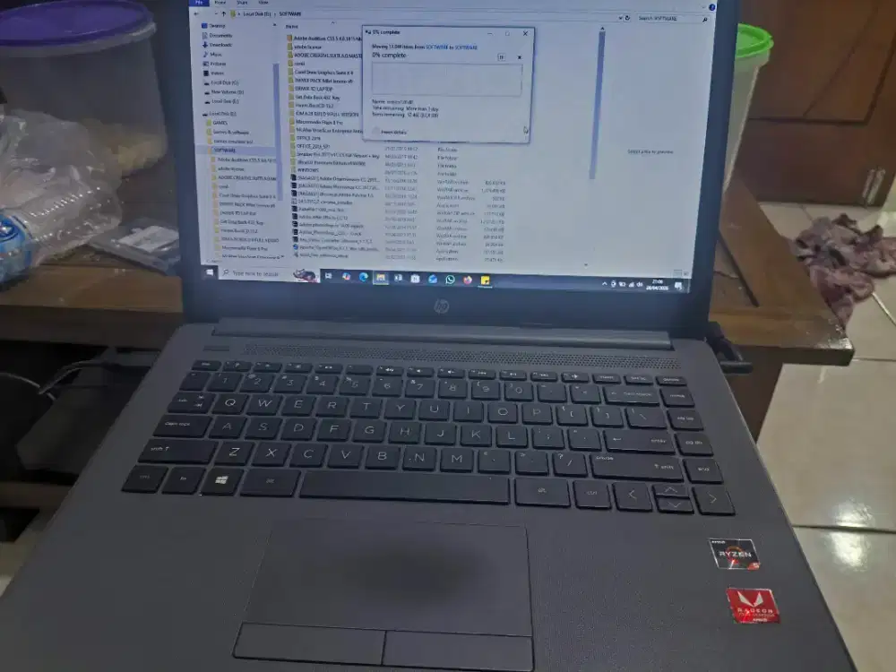Di jual cepat Laptop HP 245 G7 minat chat / DM nego tipis