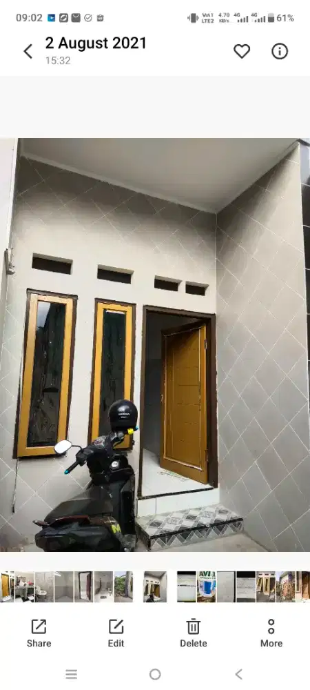 Rumah disewakan (Belakang STTD)