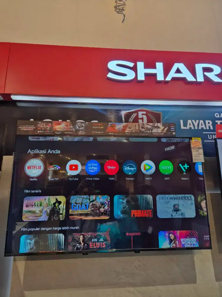GOOGLE TV SHARP 50INC