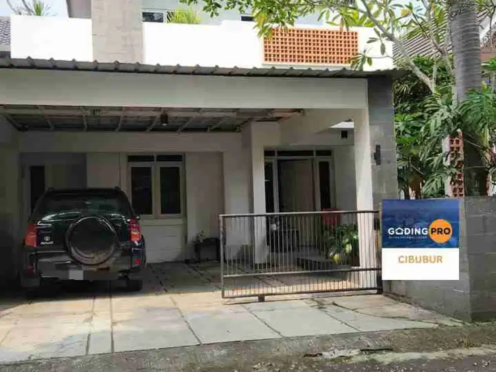 DIJUAL RUMAH DI BUKIT GOLF RIVERSIDE RESIDENCE CIBUBUR 
TERAKHIR RENOV 2019