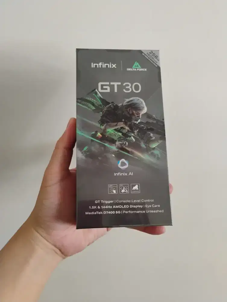 (BARU) Infinix GT30 5G 8/256, SEGEL Garansi Resmi, Bisa COD