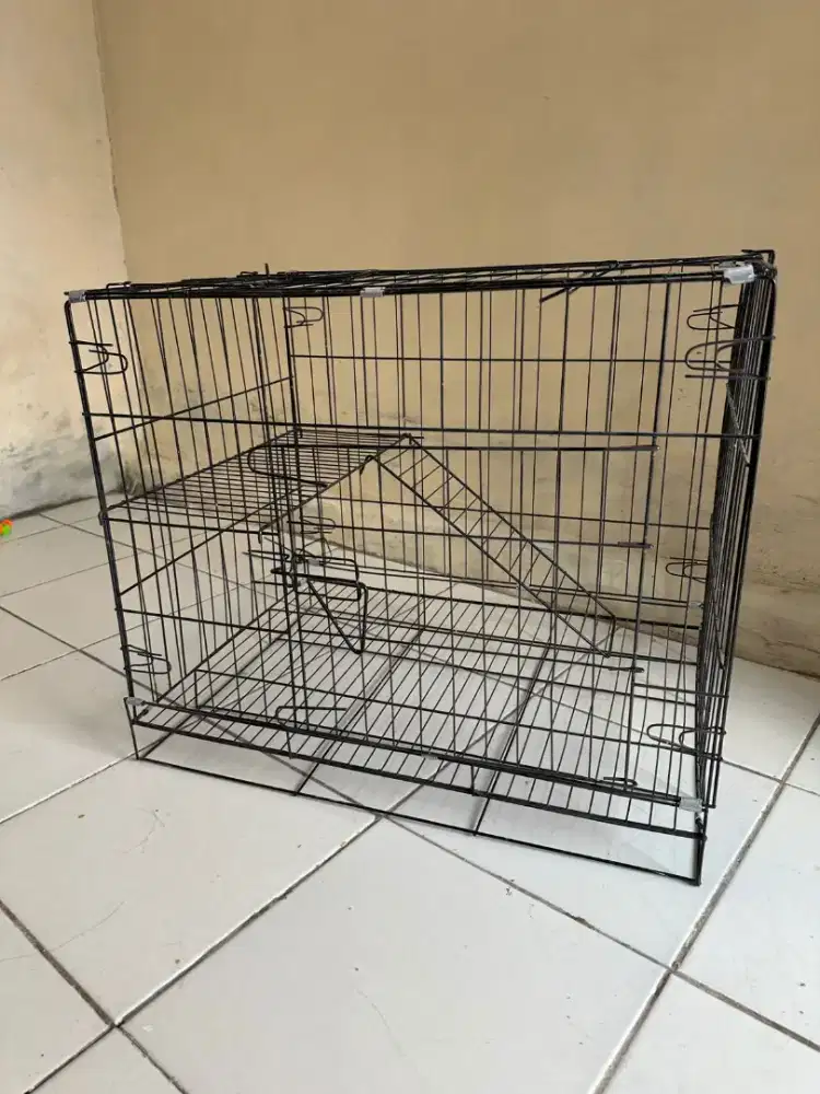 Kandang Besi 2 Tingkat