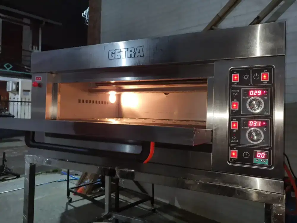 Oven deck getra 2 tray