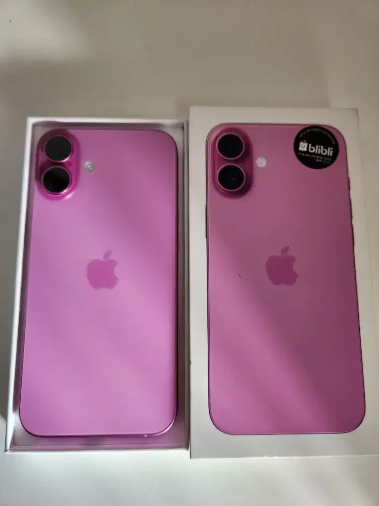 Iphone 16 Plus 128GB Pink Garansi ON Resmi