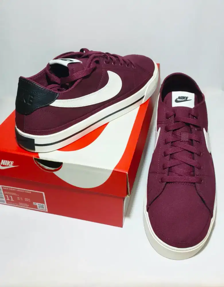 Sepatu Pria Nike Court Legacy Canvas Original