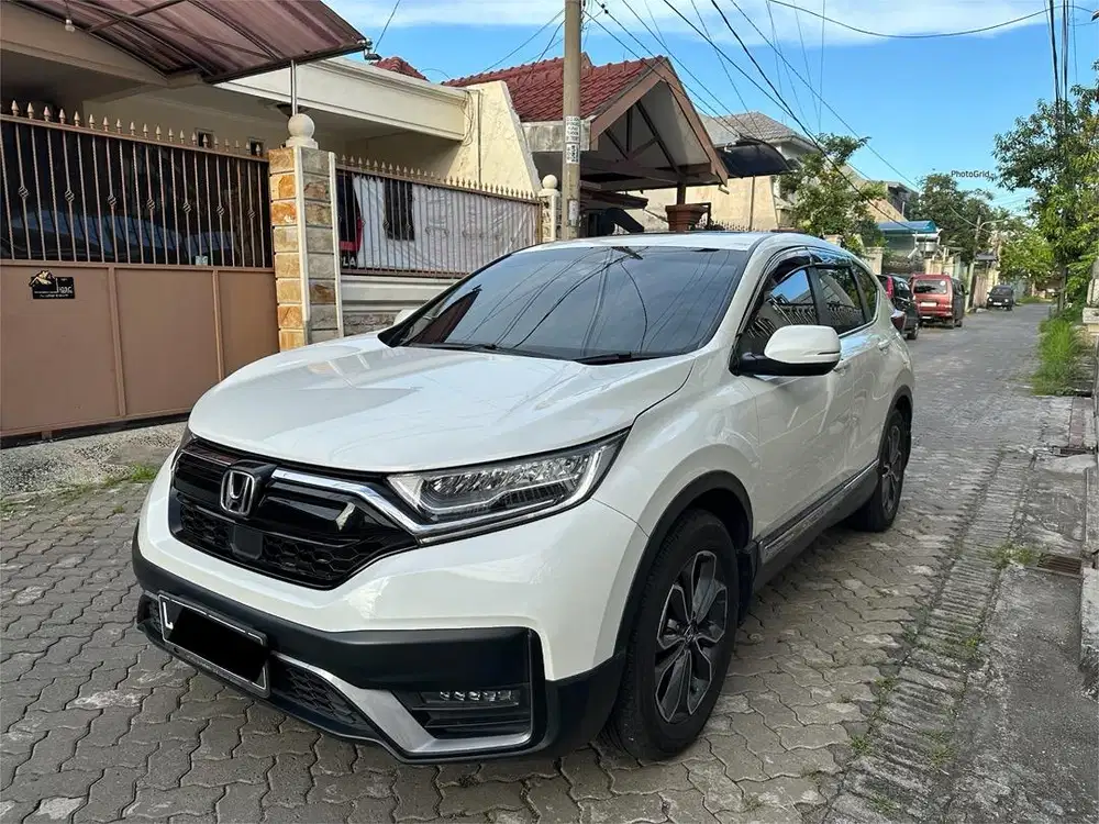 Honda CRV Turbo Prestige CVT 2022 Putih Tgn 1 KM 30rb Record