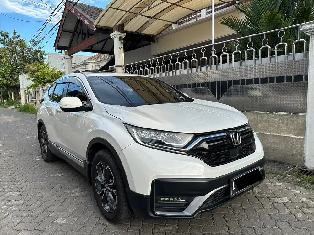 Honda CRV Turbo Prestige CVT 2022 Putih Tgn 1 KM 30rb Record