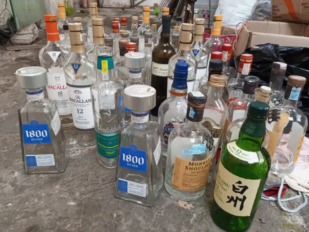Botol botol bekas