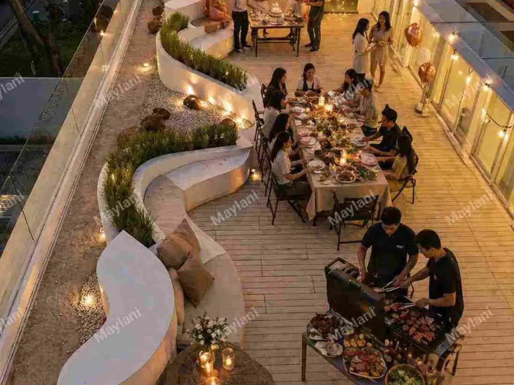 Sewa Rooftop Private Dinner Citraland SBY Limited Slot