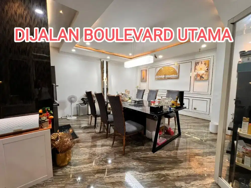 RUMAH POSISI BOULEVARD CITRA GRAN Cantik Minimalis Modern 2 Lantai