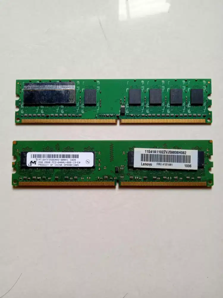 RAM PC DDR2 (PC-6400) 3GB (2 keping 2&1 GB)