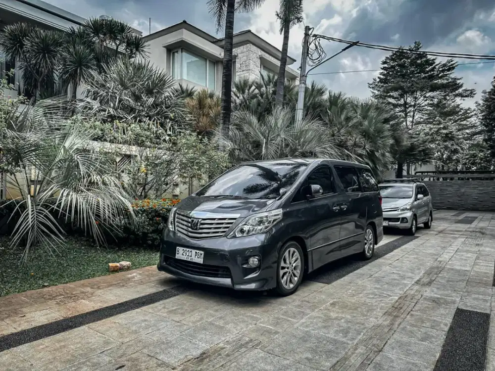 TANGAN PERTAMA TOYOTA ALPHARD S CBU 2011 POWERBACKDOOR NIK 2010
