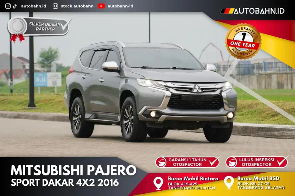 DIESEL POWER! Pajero Sport Dakar 4x2 AT 2016
