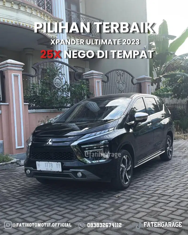Xpander Ultimate 2023 AT KM Rendah Full Ori Siap Pakai