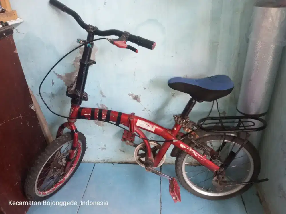SEPEDA LIPAT 16 INCH DAN SEPEDA RODA 3