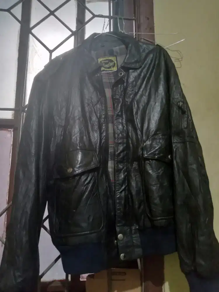 jaket kulit sintetis