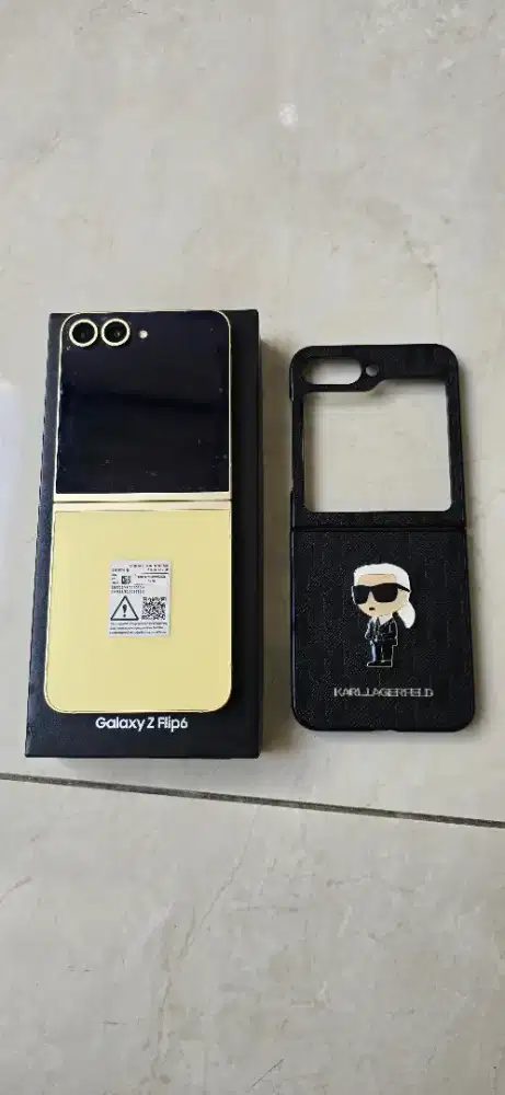 Samsung Z Flip 6 12/512 yellow fullset mulus