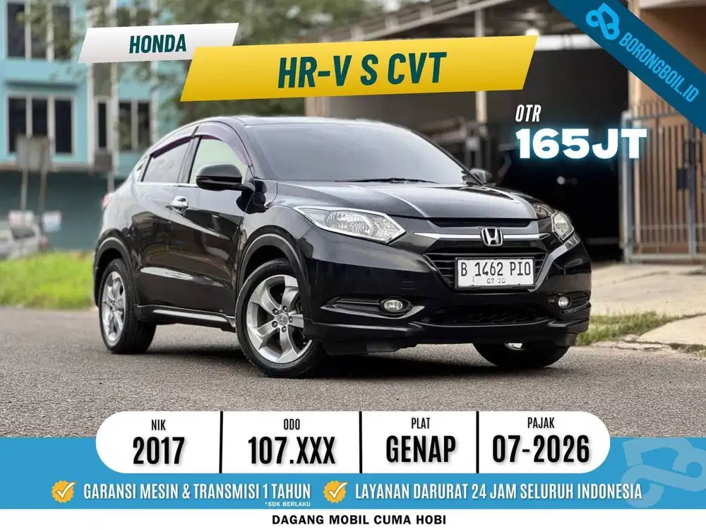 Honda HRV S CVT 2017 Hitam | BRV Trax Raize