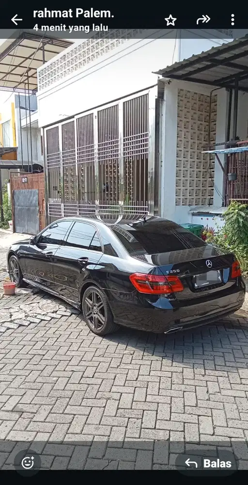 Mercedes-Benz E250 2012 Bensin