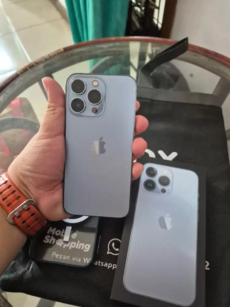 Iphone 13 Pro 128GB Sierra Blue Ex iBox Mulus.