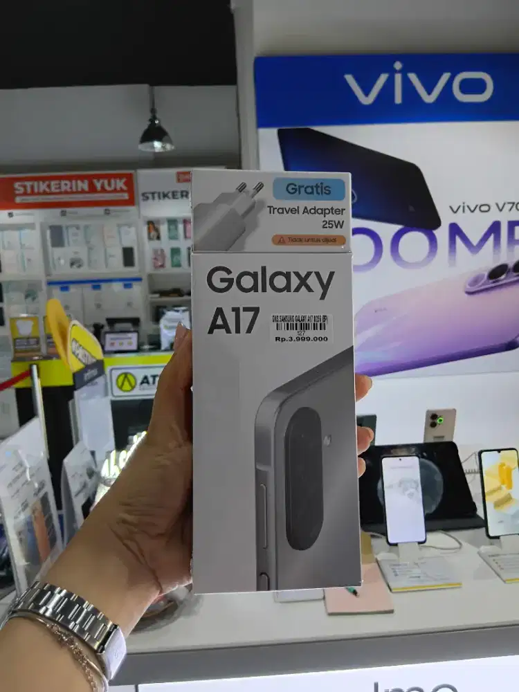 Samsung A17 8/256 garansi resmi 1tahun atlantis dahsyat