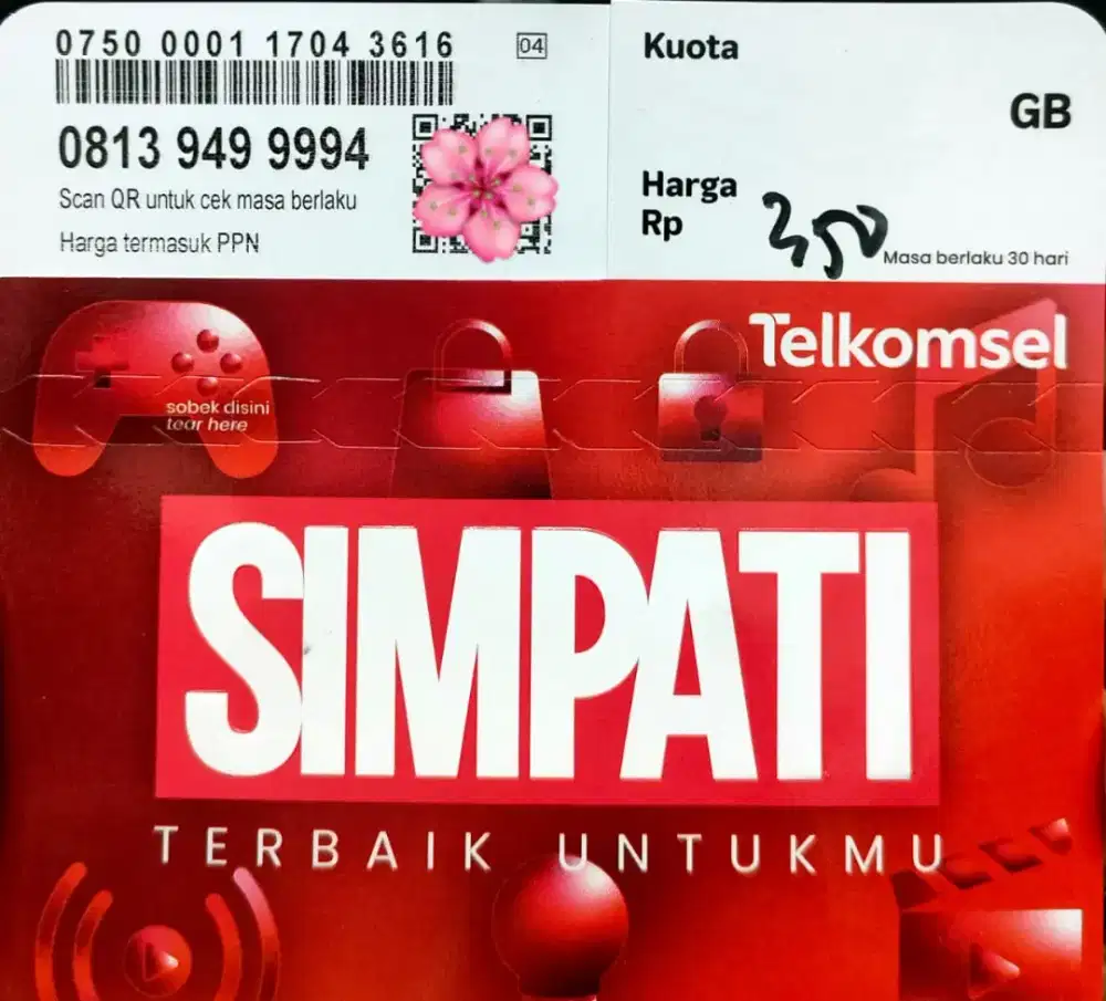Nomor cantik Telkomsel