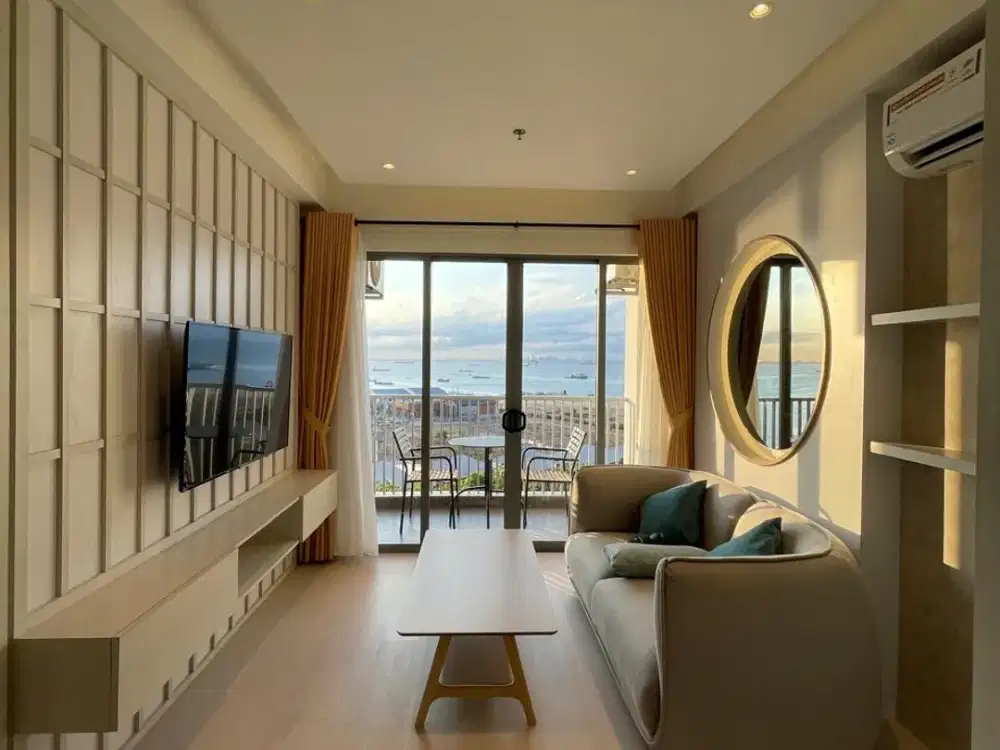 Jual Apartemen Cantik Harbourbay Residence Batam Full Interior Japanese Concept