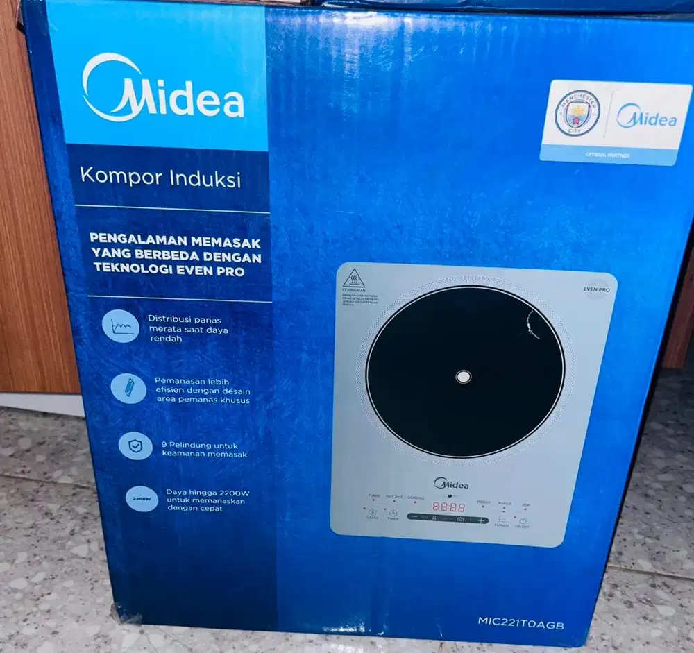 Dijual cepat kompor induksi midea