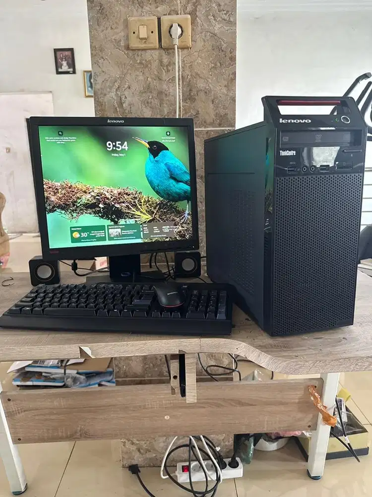 PC Full Set Lenovo ThinkCentre E93 i7 Gen 4-32Gb RAM-SSD 256GB-Monitor