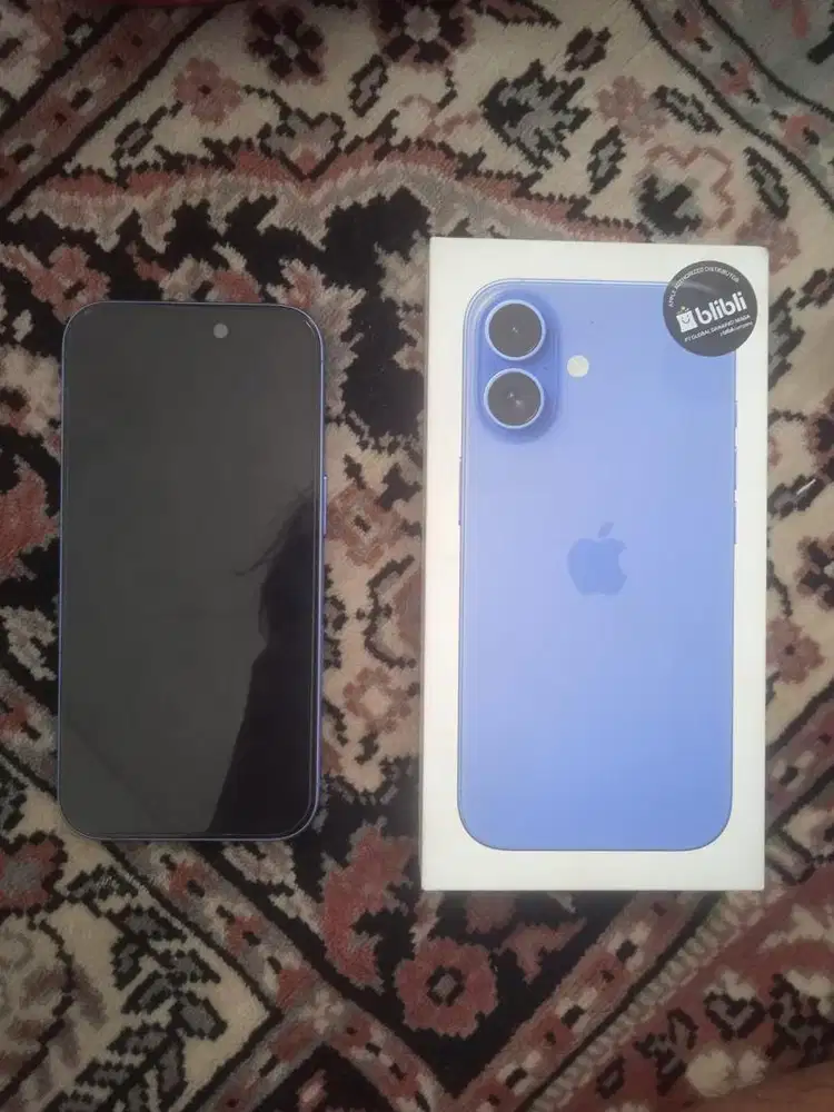 Iphone 16 128 Gb ex Blibli (Resmi)