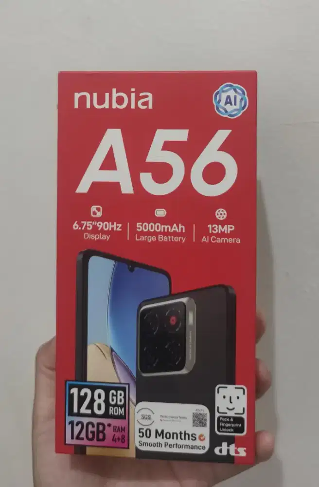 NUBIA A56 MULUS SPT BARU