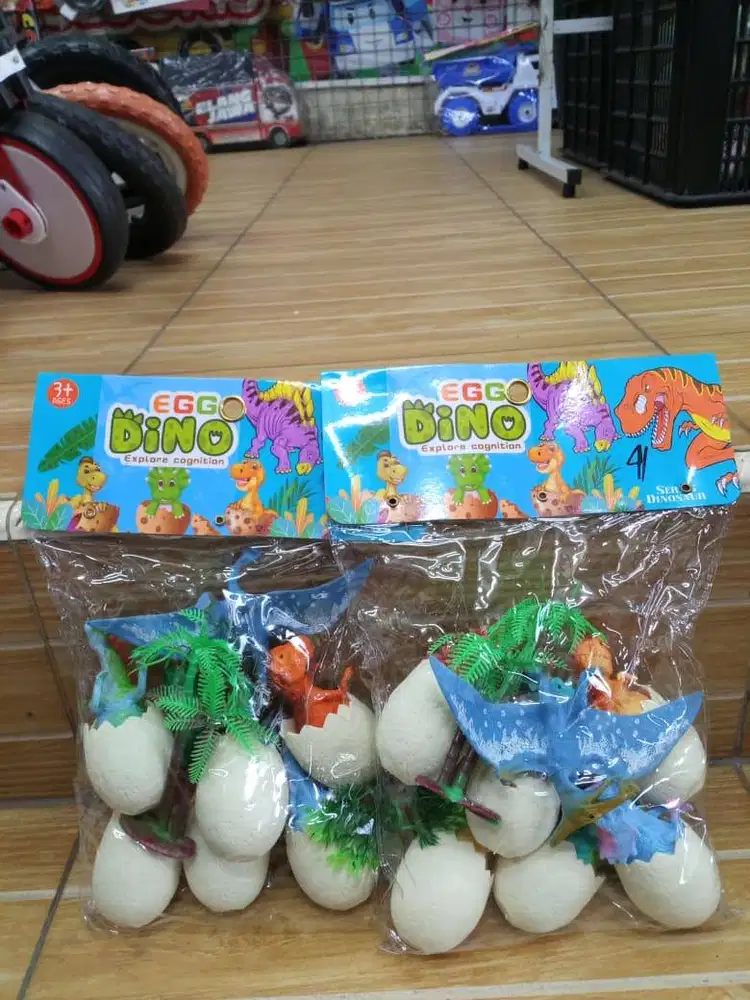 mainan anakk telur dinoo