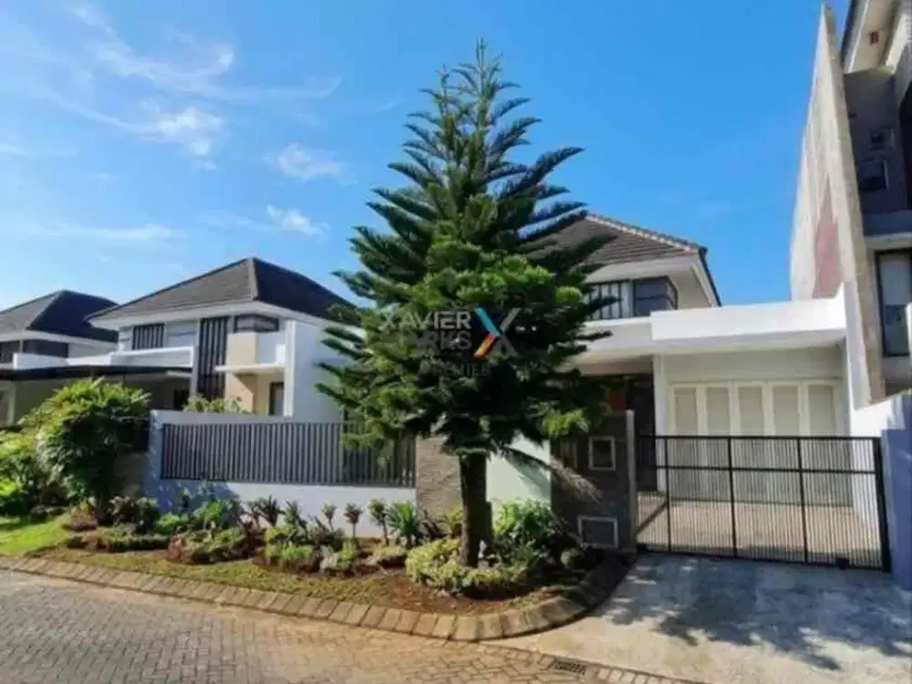 Disewakan Rumah Modern Minimalis baru renov semi furnished di Istana Dieng Malang