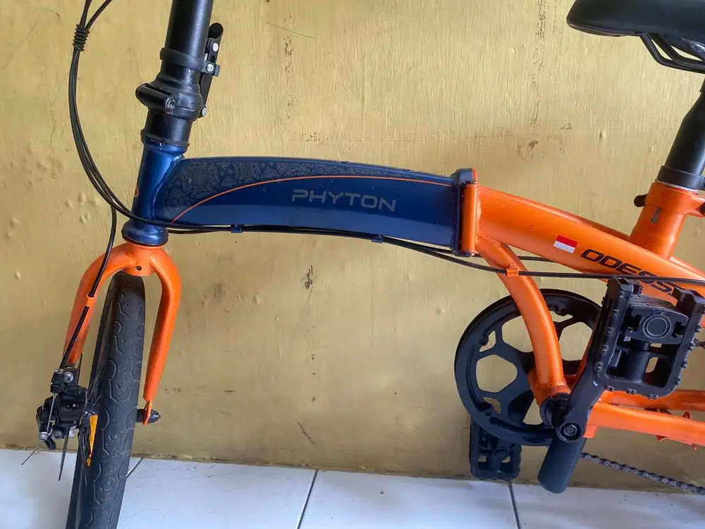 sepeda Lipat Oddessy Phyton Uk 16 mulus