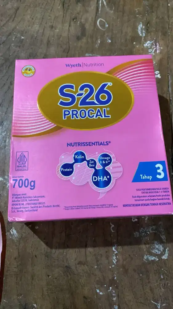 Susu s26 procal nutriessentials 1-3tahun