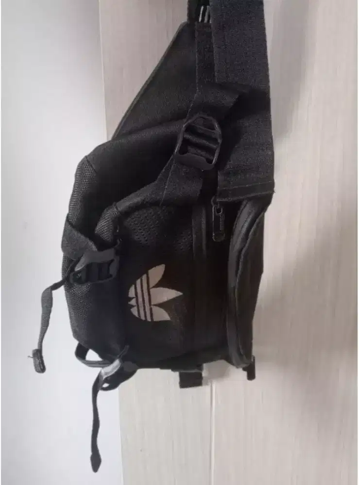 Tas slingbag adidas trefoil tas slempang original no eiger