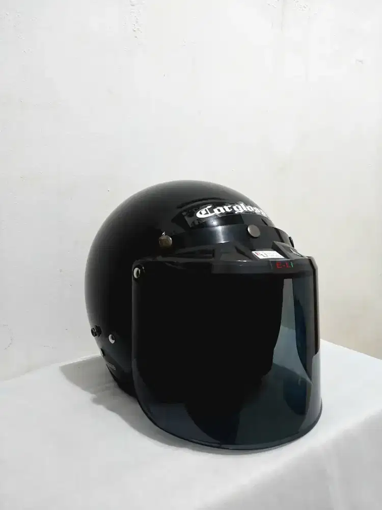 Helm Cargloss Hitam Nyaman & Ringan – Ready Hari Ini COD