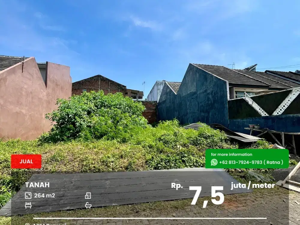 Tanah cocok untuk kos-kosan dekat Suhat