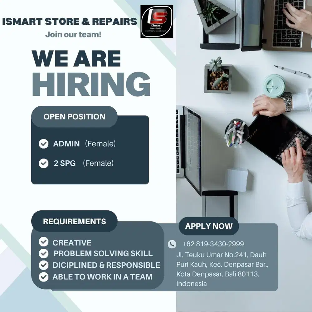 Lowongan pekerjaan admin