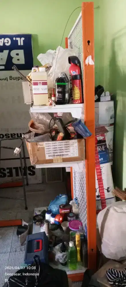 Rak Gondola Minimarket Bekas