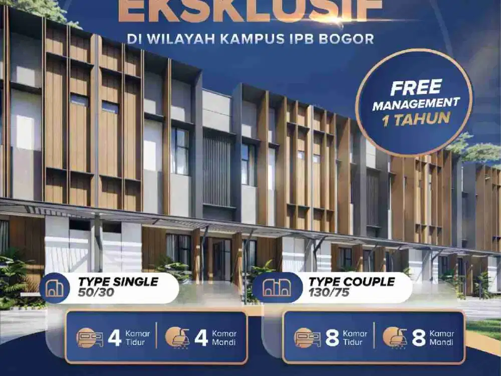 Kost Dijual Dekat IPB, Fully Furnished, Trdesia Shuttle Bus, Occupancy Tinggi (Mahasiswa & Karyawan), Developer Pengalaman