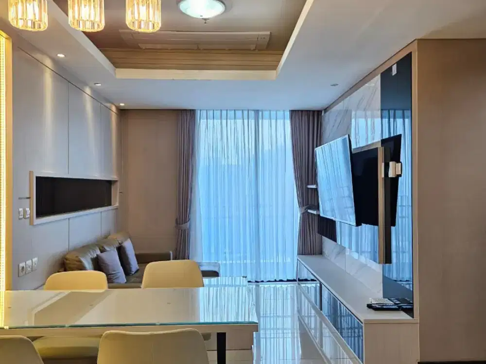 Disewakan Apartemen Casa Grande 2 Bedrooms 76 M2 New Furnish Jakarta Selatan